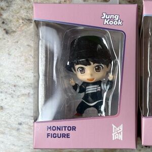 BTS Jung Kook Tiny TAN Monitor Figure Official Kpop Idols